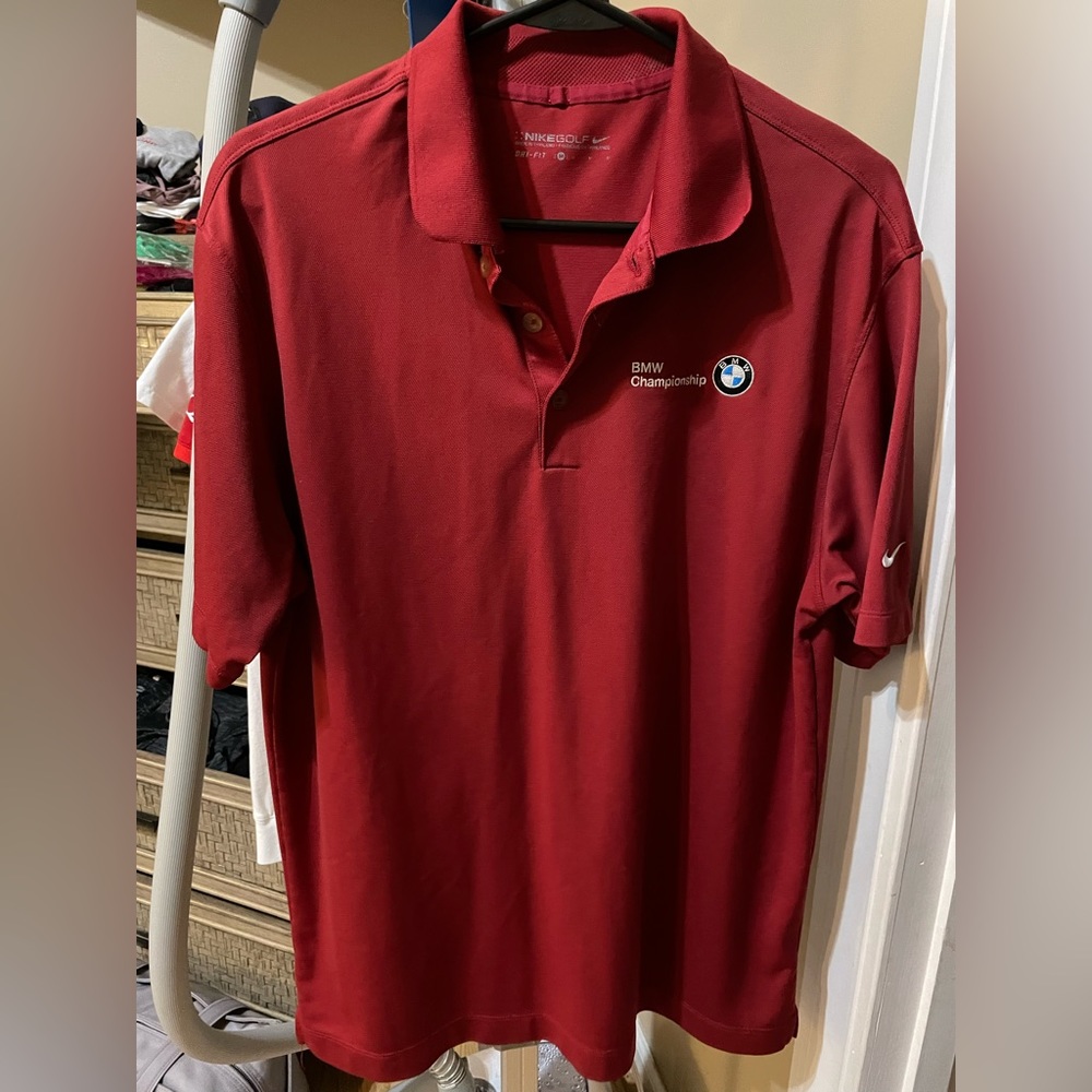 Men’s Medium BMW Nike Golf Polo
